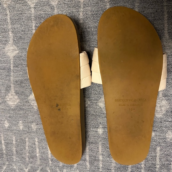 Beatrice Valenzuela Sandalia Pearl Size 10 - Picture 3 of 5